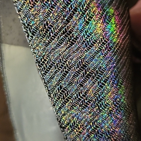 RANGONI FIRENZE rainbow metalic all leather heel.  Pointed toe.  Size is 9. - Picture 12 of 12